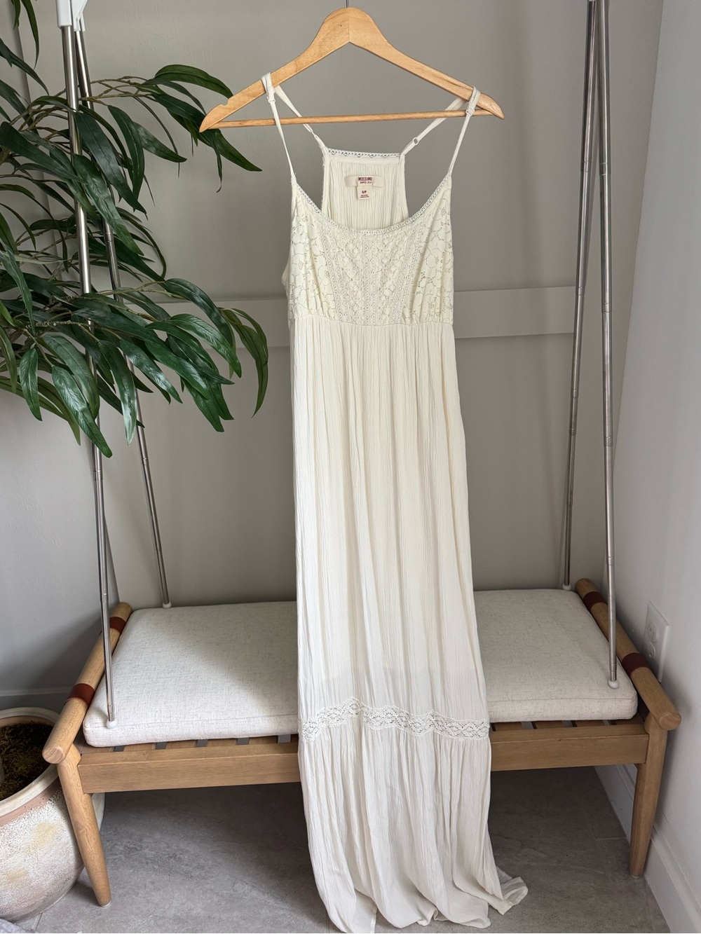 Mossimo Crochet Lace Maxi Dress